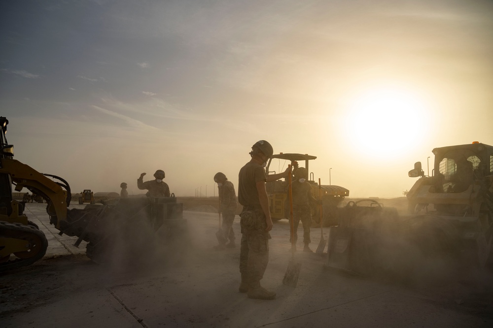 380th ECES Airmen conduct RADR training