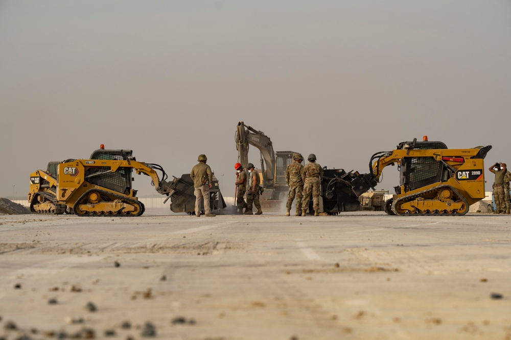 380th ECES Airmen conduct RADR training