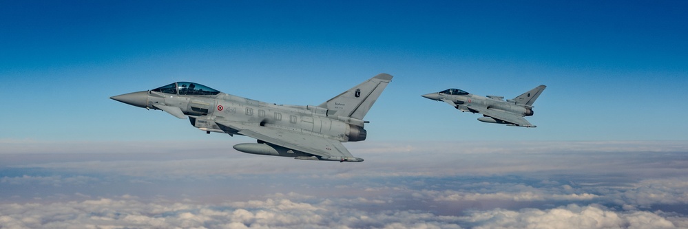 AFCENT tanker refuels Eurofighter Typhoons over USCENTCOM AOR