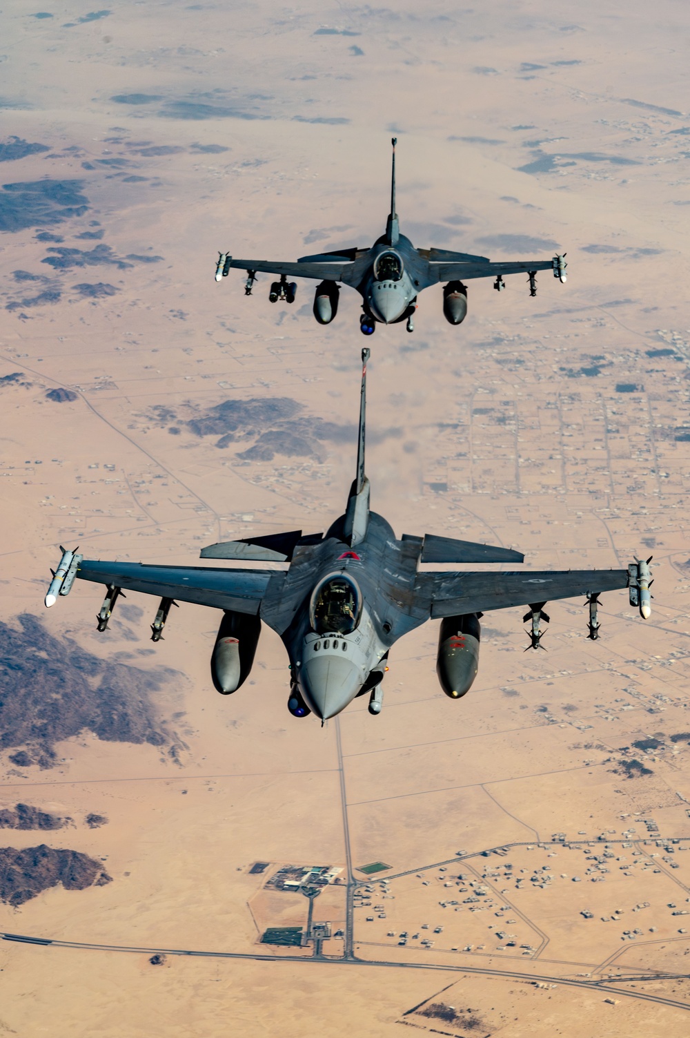 Fighting Falcons patrol skies over USCENTCOM AOR