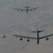 U.S. Air Force B-52s, F-15 team up with Iraqi Air Force F-16s in the CENTCOM AOR