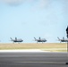 JASDF personnel, leadership come together to watch take-offs at Andersen AFB for CN25