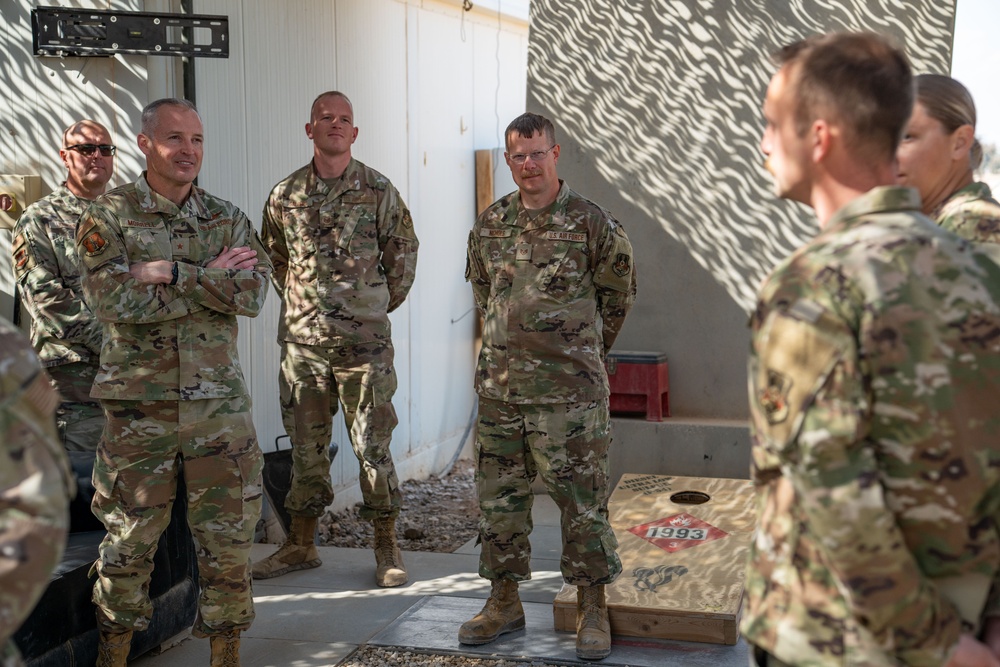 South Dakota’s Adjutant General recognizes Airmen’s excellence in CENTCOM