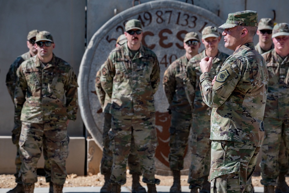South Dakota’s Adjutant General recognizes Airmen’s excellence in CENTCOM