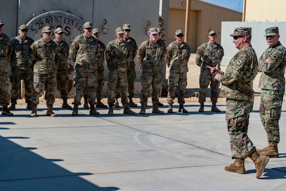 South Dakota’s Adjutant General recognizes Airmen’s excellence in CENTCOM