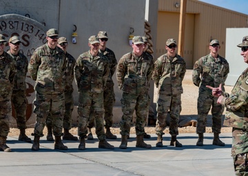 South Dakota’s Adjutant General recognizes Airmen’s excellence in CENTCOM