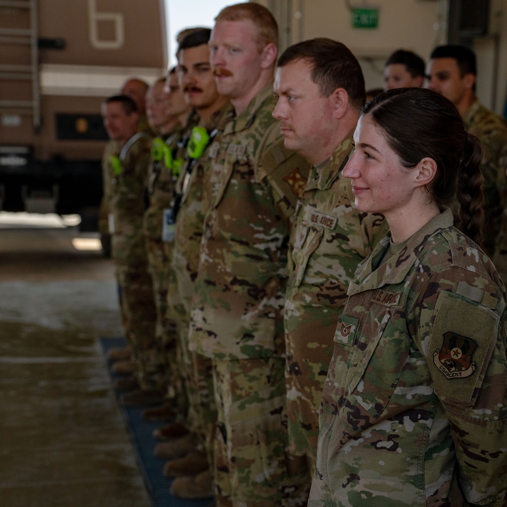 South Dakota’s Adjutant General recognizes Airmen’s excellence in CENTCOM