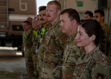 South Dakota’s Adjutant General recognizes Airmen’s excellence in CENTCOM