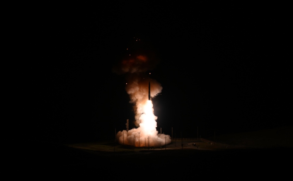 MINUTEMAN III TEST LAUNCH SHOWCASES READINESS OF U.S. NUCLEAR FORCE’S SAFE, EFFECTIVE DETERRENT