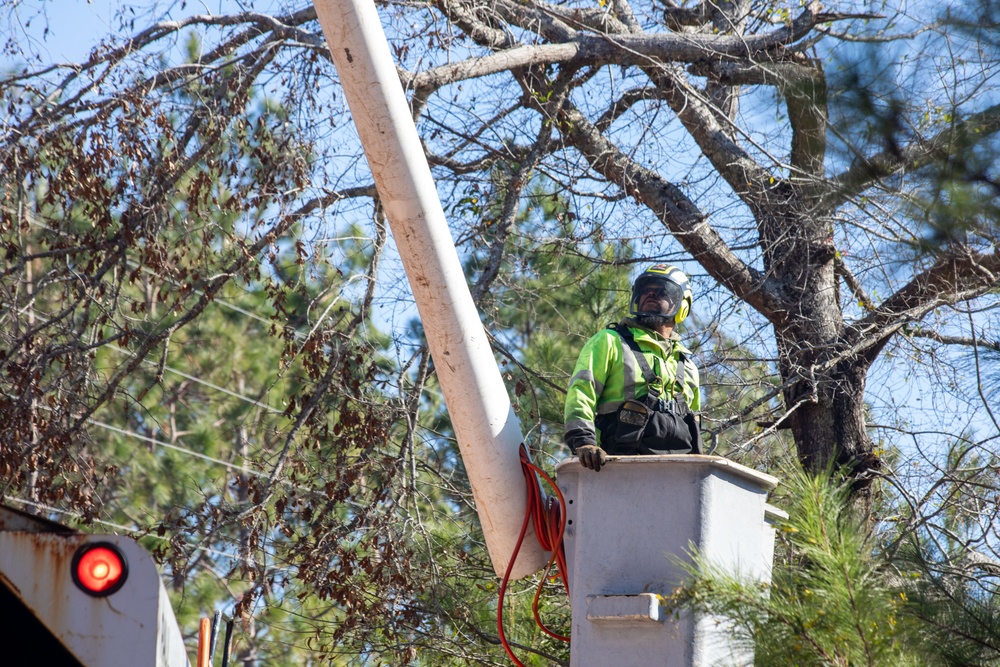 Hurricane Helene debris removal