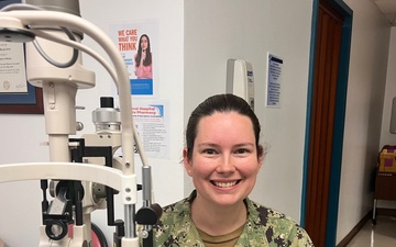 Navy Optometrist Recognized for Excellence in Vision Readiness