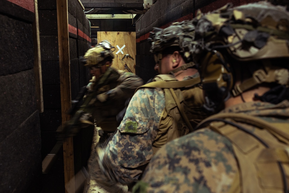 31st MEU | BLT 2/4 conducts live-fire MOUT exercise