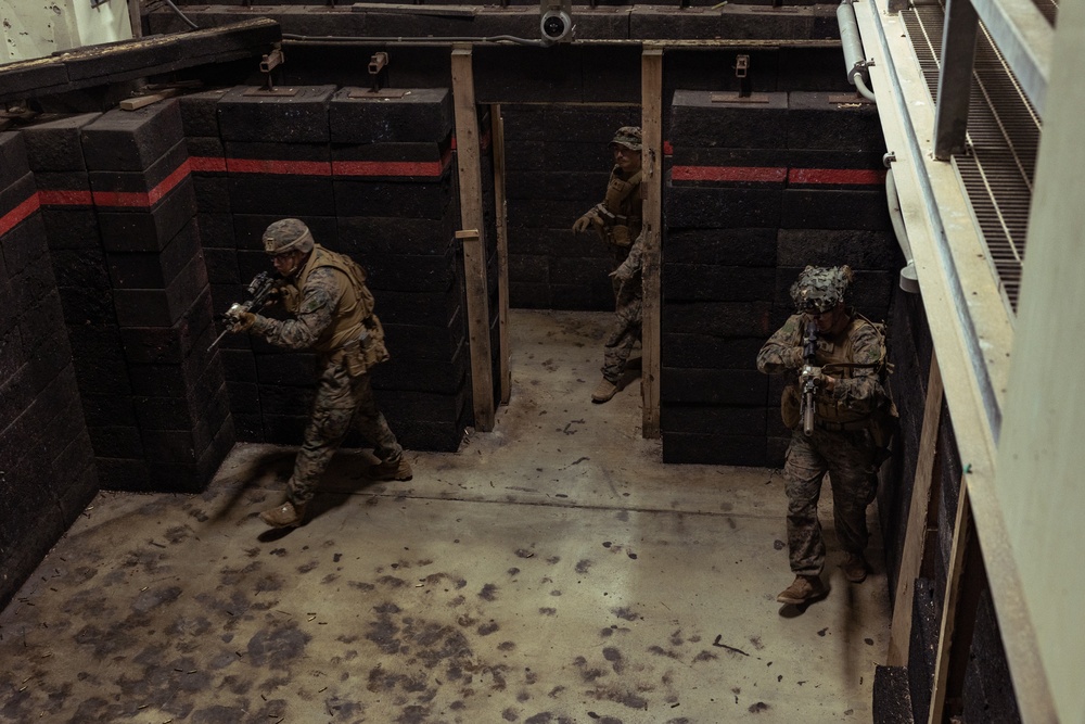 31st MEU | BLT 2/4 conducts live-fire MOUT exercise