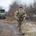 U.S. Army KFOR Soldiers conduct routine security patrol in Kosovo