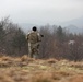 U.S. Army KFOR Soldiers conduct routine security patrol in Kosovo