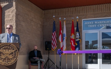 Greenwell speaks at JWTC unveiling