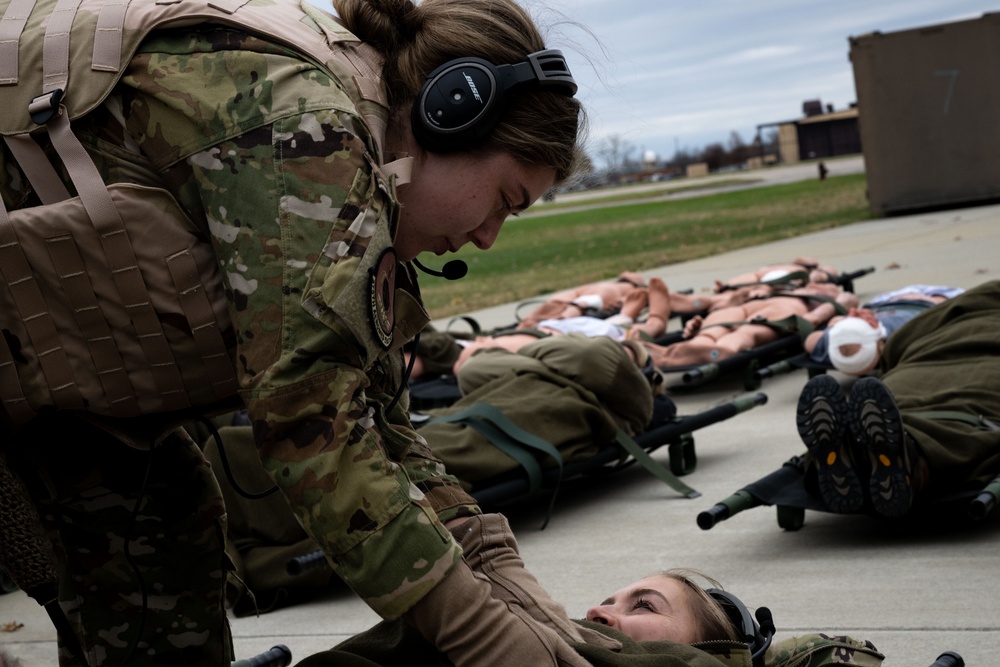 The airborne ambulance: aeromedical evacuation