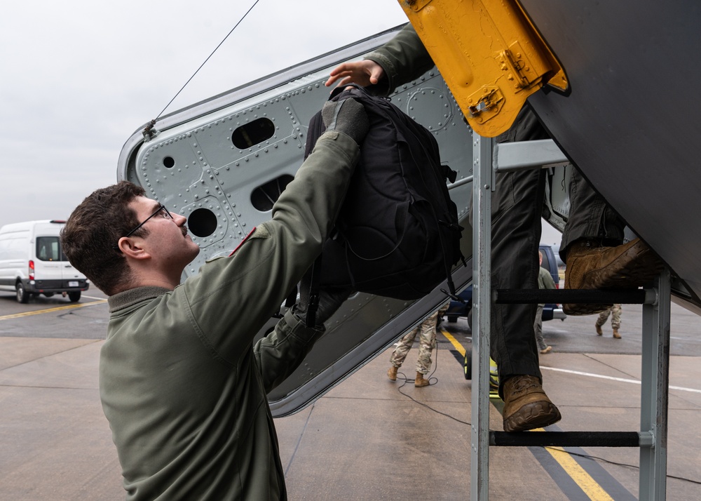 351st ARS prepares for flight