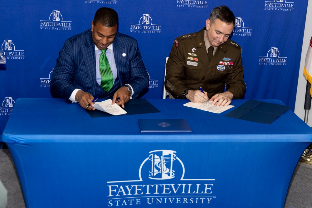 Fayetteville State University Education Partnership Agreement