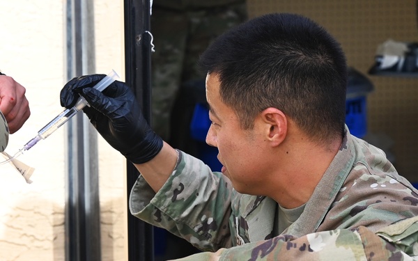 161st Medical Group conducts Tactical Combat Casualty Care training