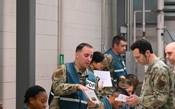 161st Air Refueling Wing conducts a simulated PDF line