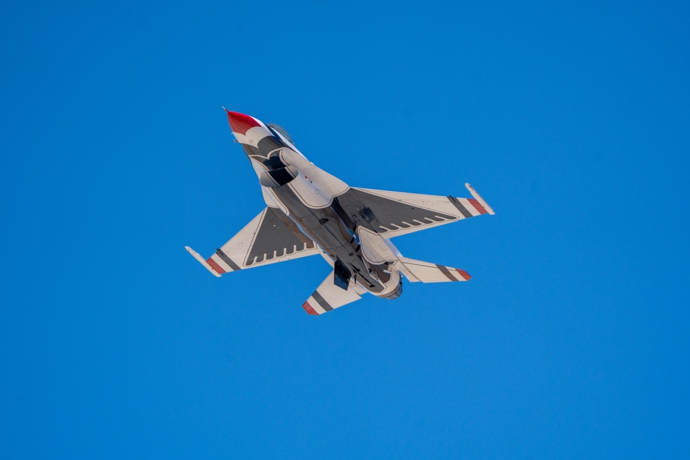 Thunderbirds Winter Training at Spaceport America