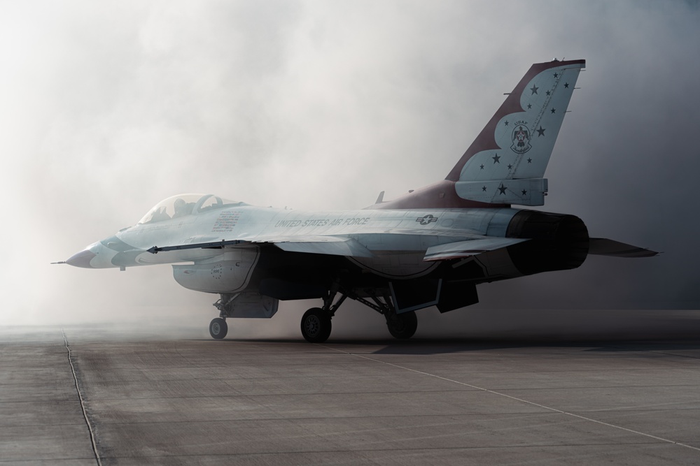 Thunderbirds Winter Training at Spaceport America