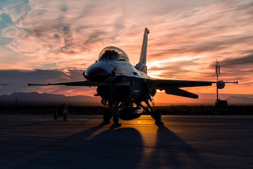 Thunderbirds Winter Training at Spaceport America