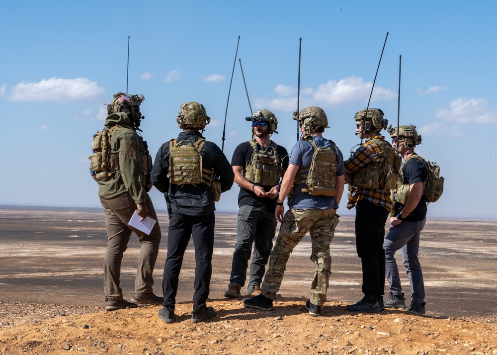 Joint and coalition partners support Bomber Task Force range operations