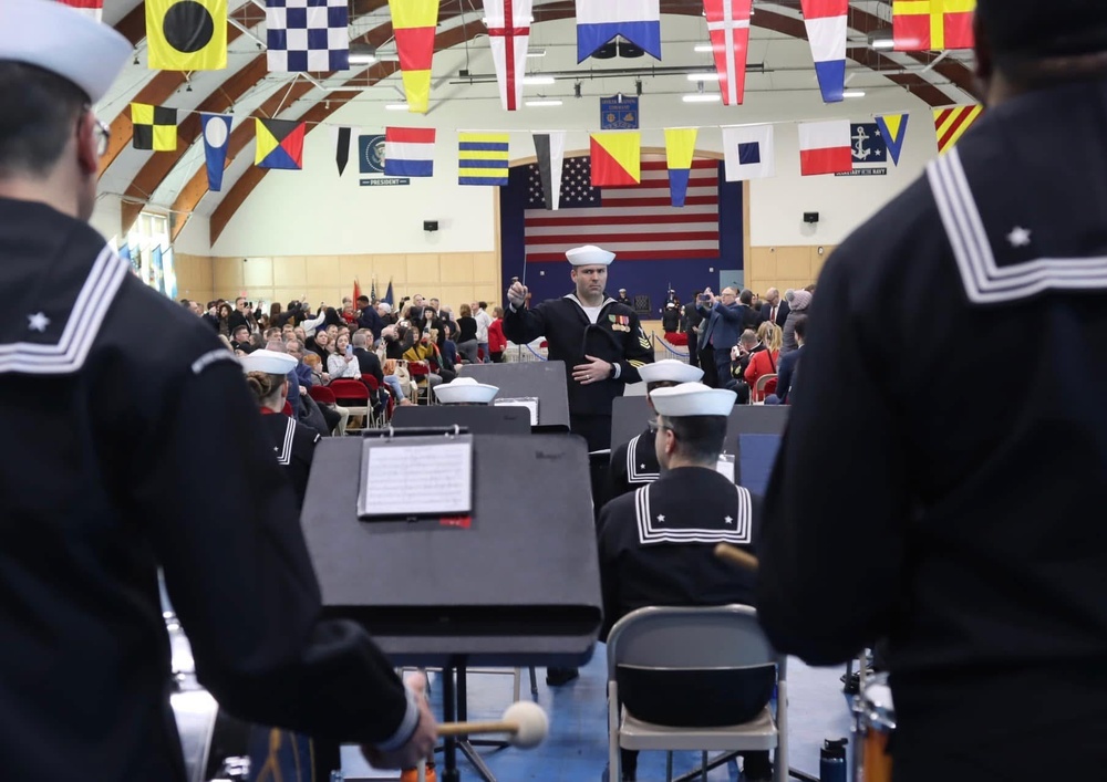 Navy Band Northeast provides music for ODS graduation ceremony