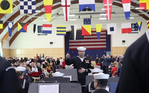 Navy Band Northeast provides music for ODS graduation ceremony