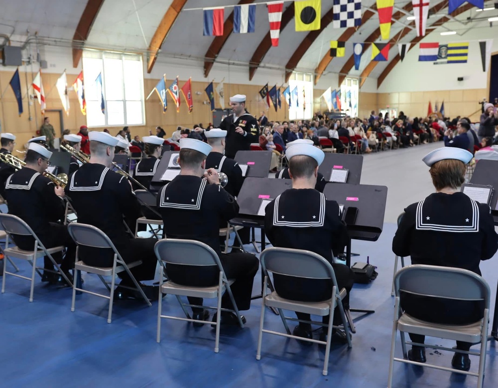 Navy Band Northeast provides music for the ODS graduation ceremony