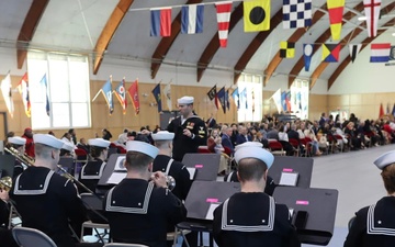 Navy Band Northeast provides music for the ODS graduation ceremony