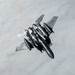 Fighters refueled over the clouds