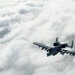 Fighters refueled over the clouds