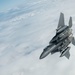 Fighters refueled over the clouds