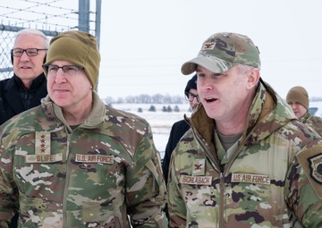 Vice Chief of Staff of the U.S. Air Force visits Minot AFB