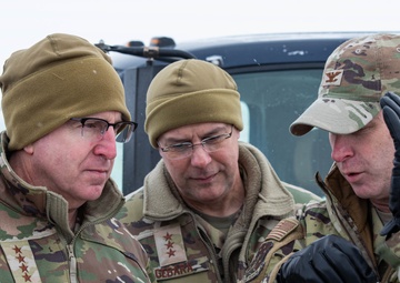 Vice Chief of Staff of the U.S. Air Force visits Minot AFB