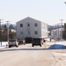 Contractors move second of five World War II-era barracks in 2025 at Fort McCoy