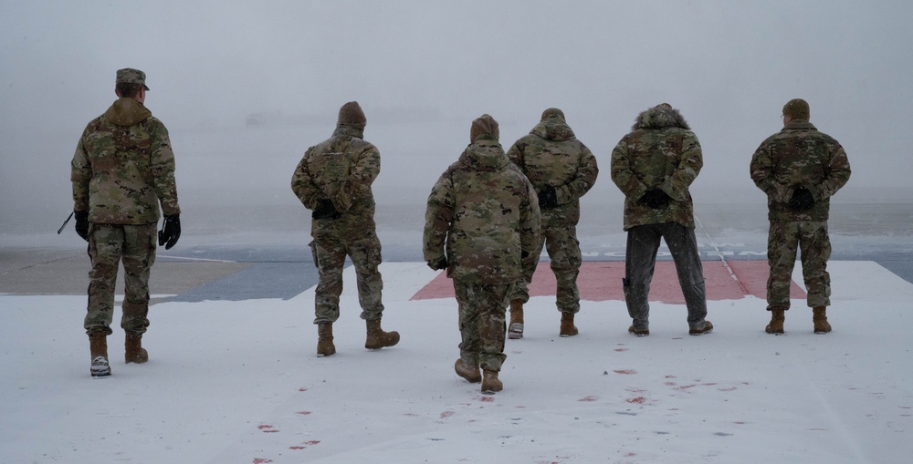 Vice Chief of Staff of the U.S. Air Force visits Minot AFB