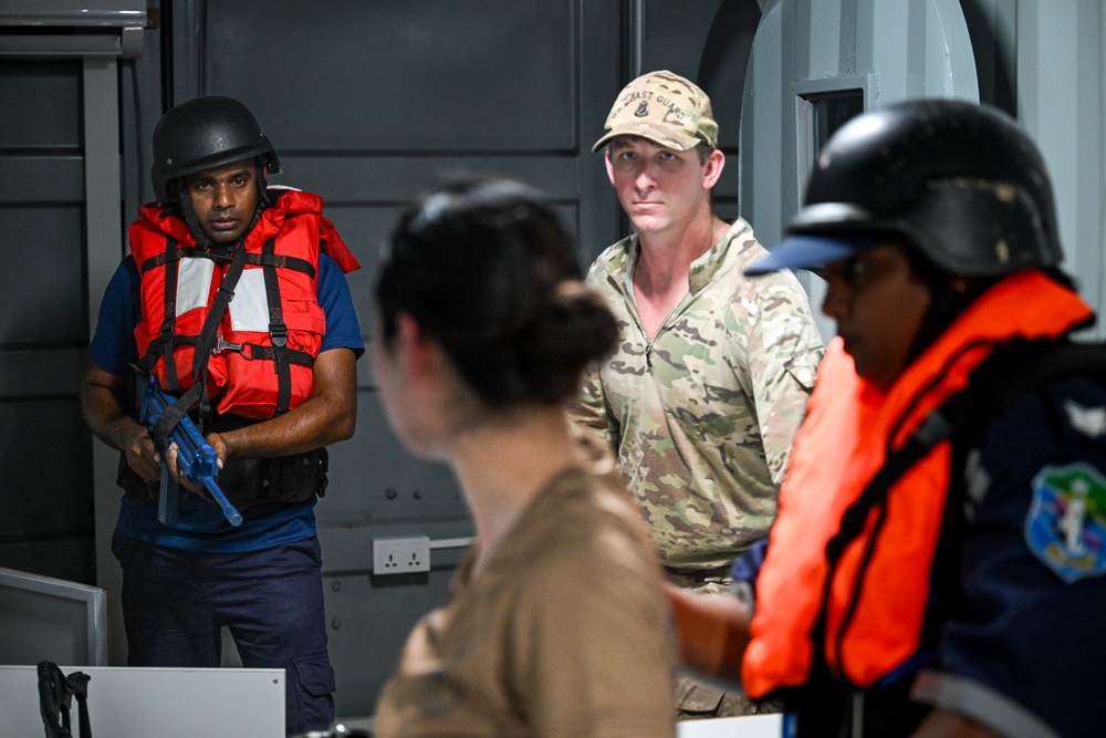 Cutlass Express 2025 - Mauritius VBSS Training