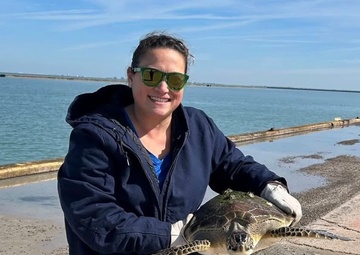 NAVFAC Southeast Responds to Cold-Stunned Sea Turtles at NAS Corpus Christi