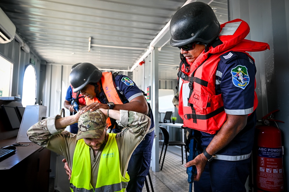 Cutlass Express 2025 - Mauritius VBSS Training