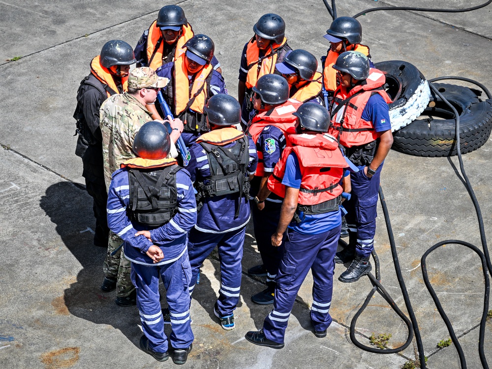 Cutlass Express 2025 - Mauritius VBSS Training