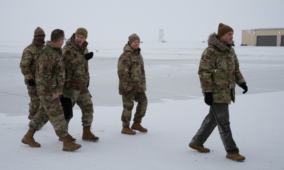 Vice Chief of Staff of the U.S. Air Force visits Minot AFB