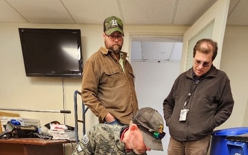 NAVFAC Southeast Responds to Cold-Stunned Sea Turtles at NAS Corpus Christi