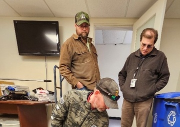 NAVFAC Southeast Responds to Cold-Stunned Sea Turtles at NAS Corpus Christi