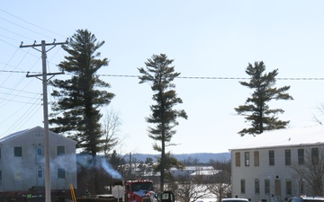 Photo Story: Contractors move second of five World War II-era barracks in 2025 at Fort McCoy, Part 2