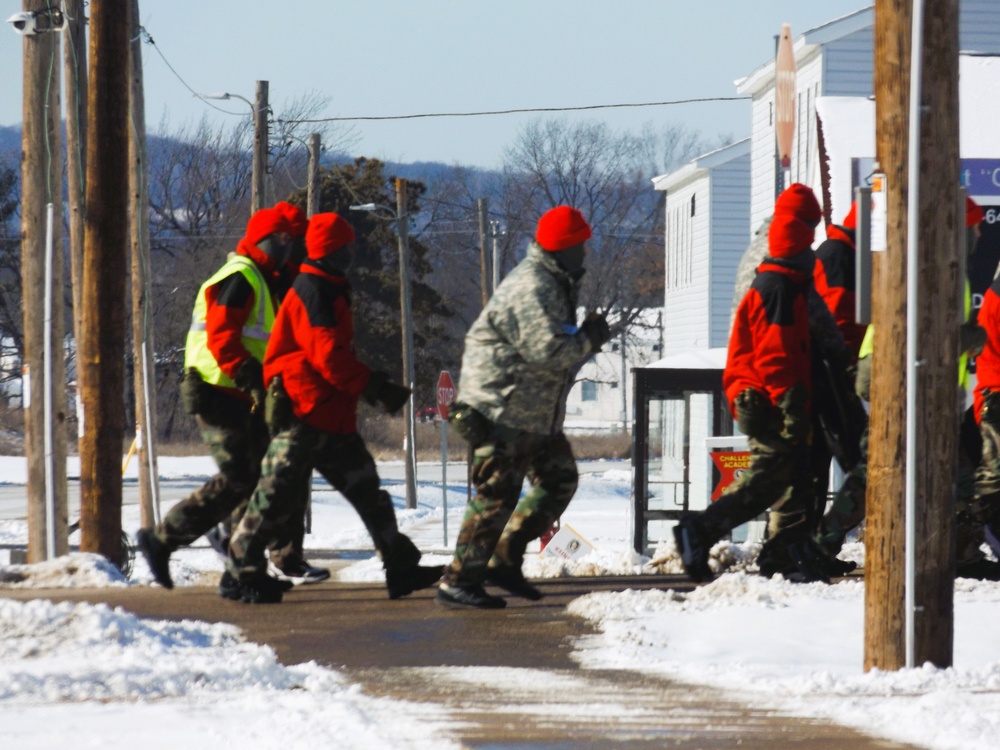 Wisconsin Challenge Academy students hold training at Fort McCoy