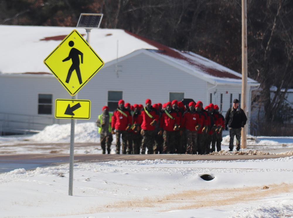 Wisconsin Challenge Academy students hold training at Fort McCoy